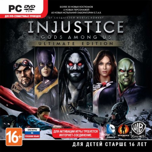 Injustice: Gods Among Us Ultimate Edition RePack от xatab скачать торрентом  в жанре Action